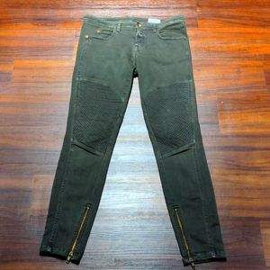 Closed Black Moto Jeans Size 27